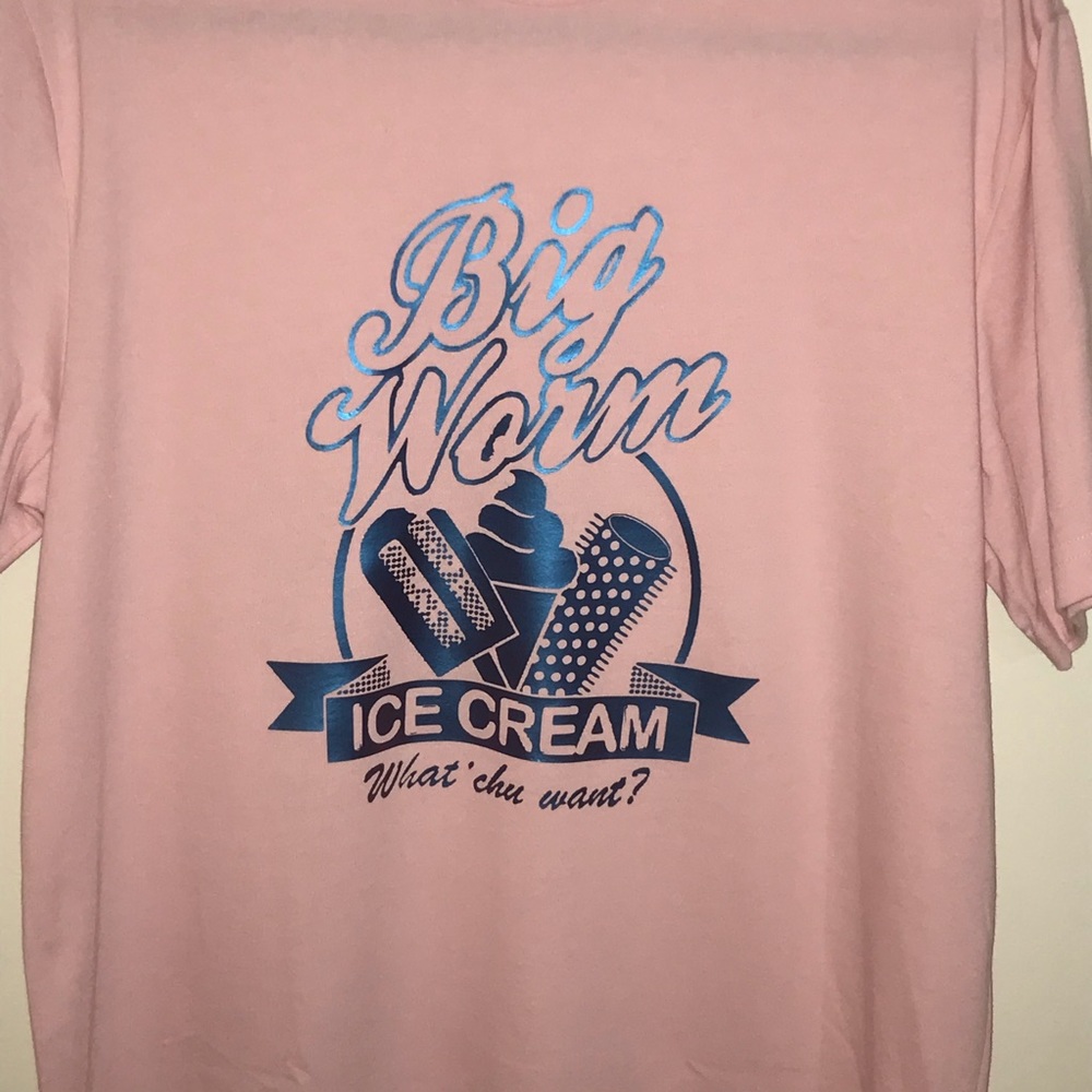 Big Worm Ice Cream Tee - Picture 12 of 16